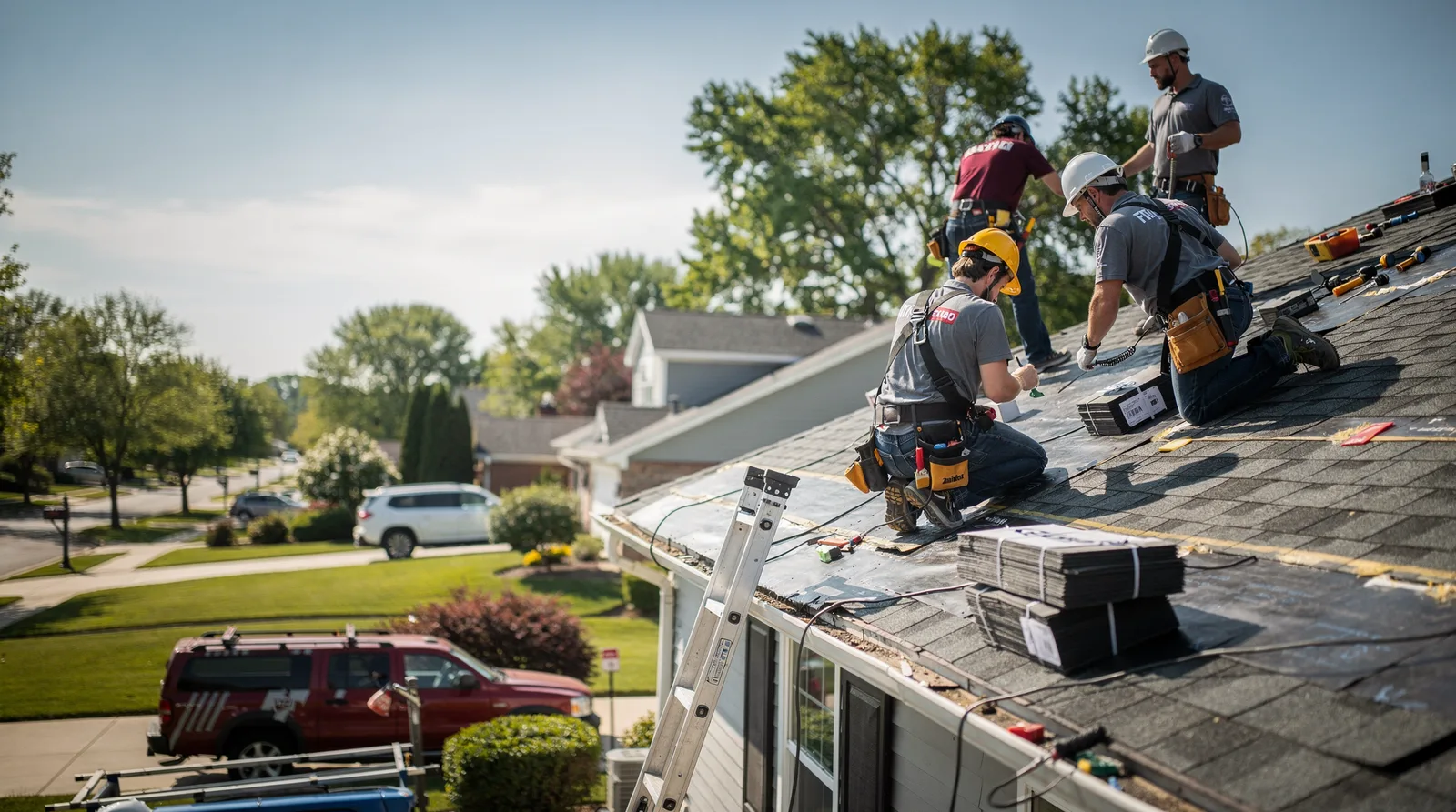 Roof Repair in Lynn Center, IL around you